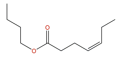 Butyl (Z)-4-heptenoate